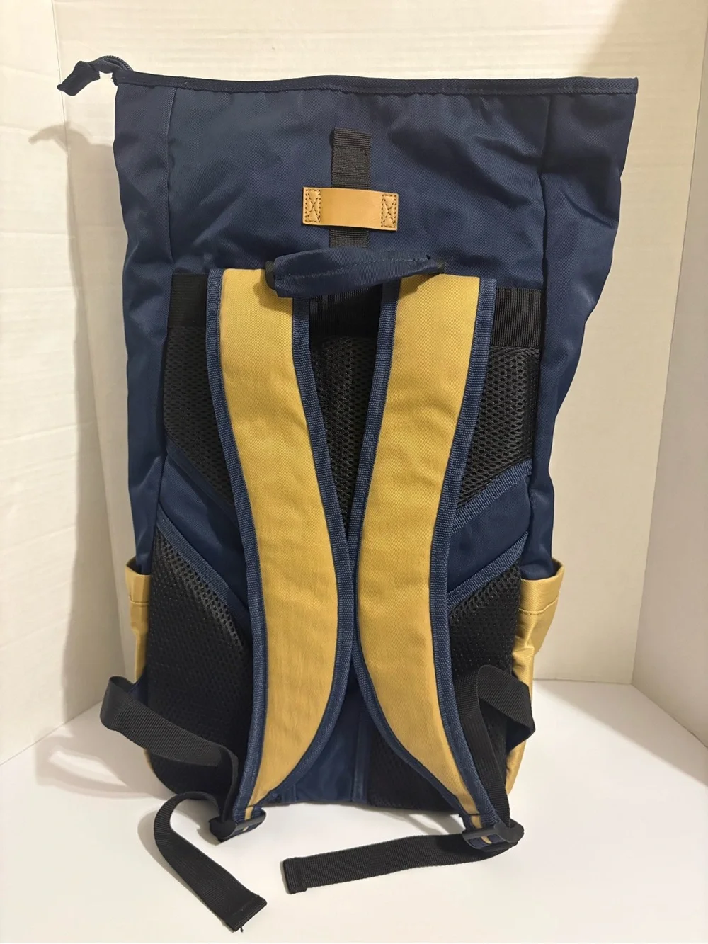 Disney Cruise Line Captain Mickey Smooth Sailing Roll-Top Padded Backpack Blue